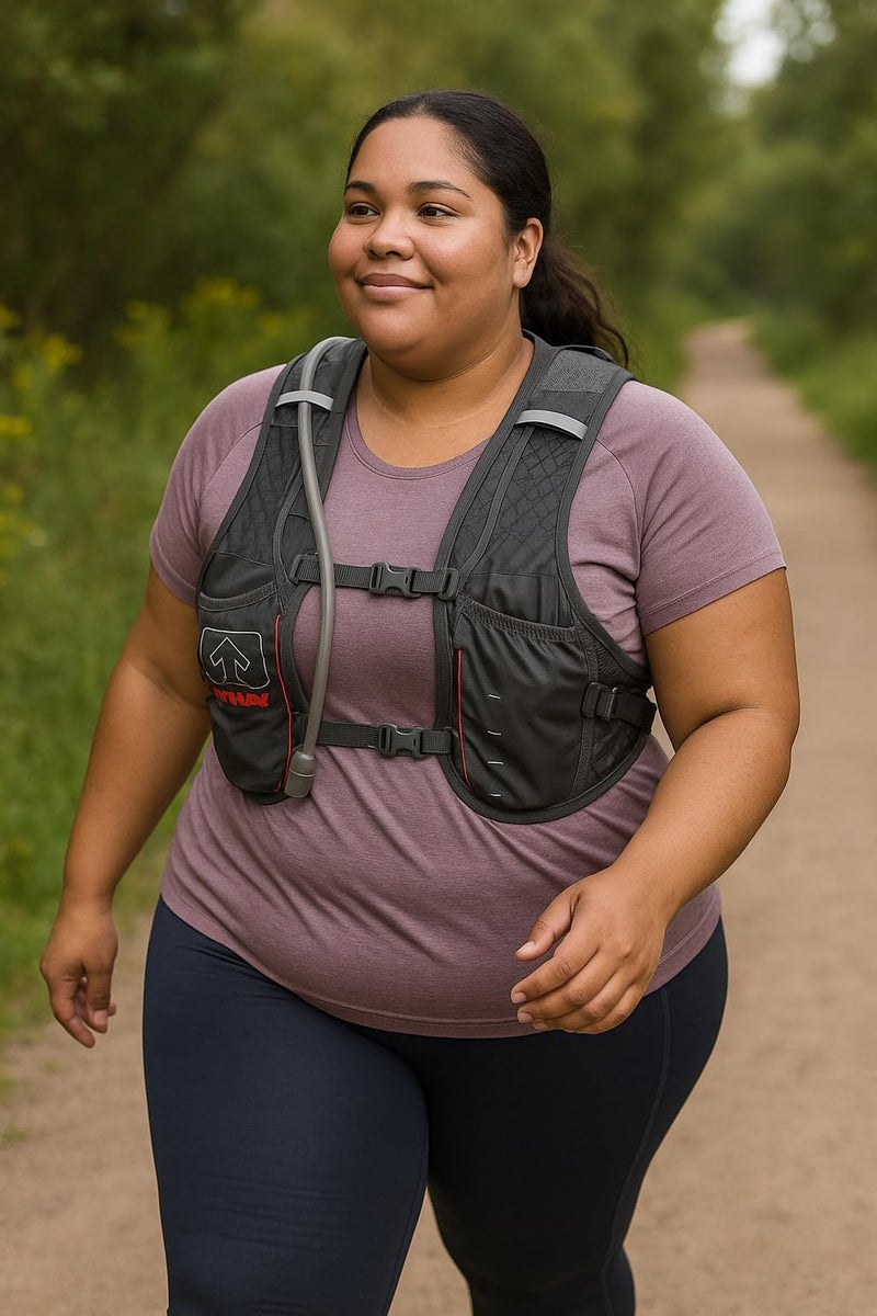 Nathan TrailMix 7L Running Vest for Men & Women, EXPANDED Sizing, 7 Liters, Hydration Vest w/ 2L Bladder Hydration Pack, Water Backpack for Hiking, Running, Walking, Marathon, Race - Charcoal Grey - Image 2